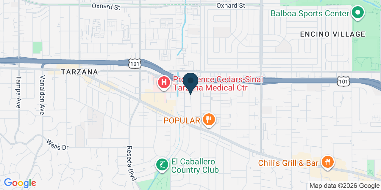 Map showing Los Angeles, Los Angeles County, CA