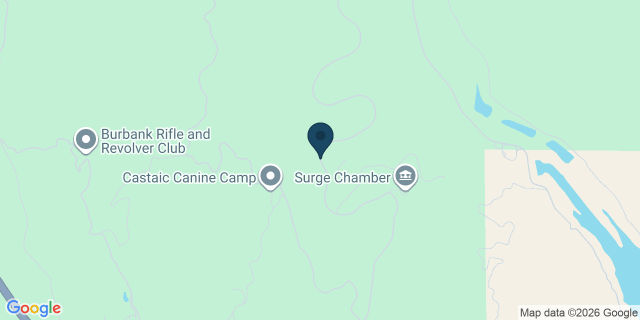 Map showing Los Angeles County, CA