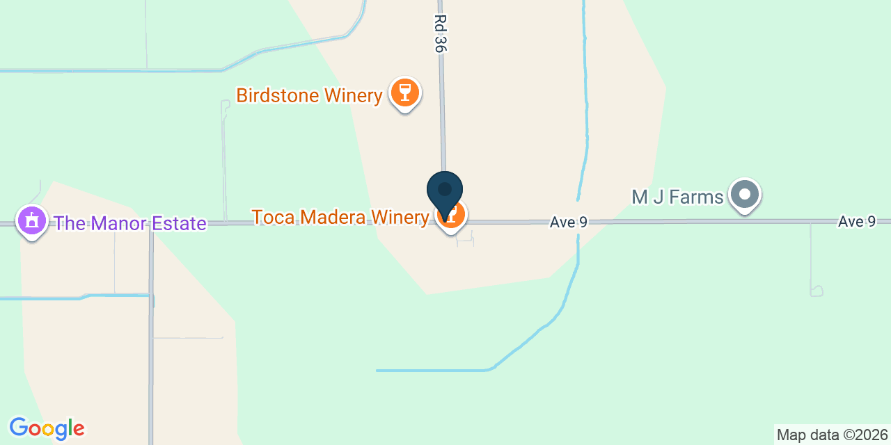 Map showing Madera County, CA
