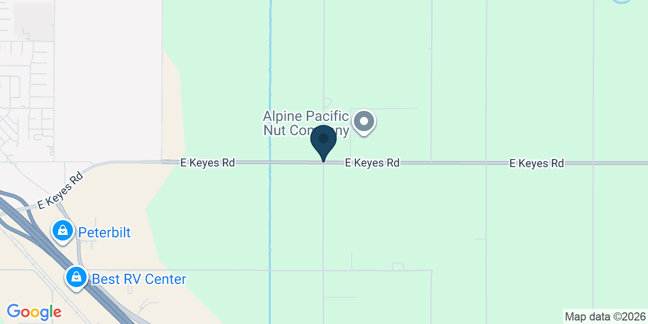 Map showing Stanislaus County, CA