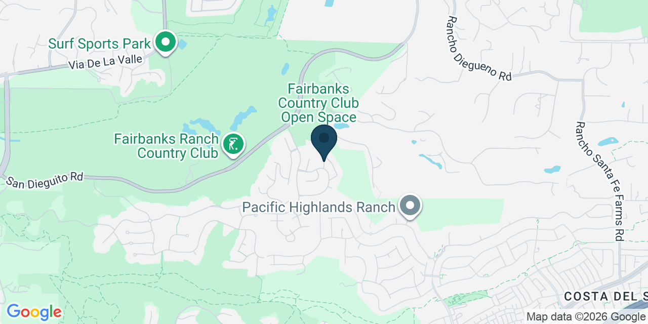 Map showing San Diego, San Diego County, CA