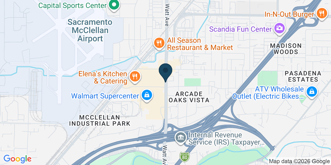 Map showing California