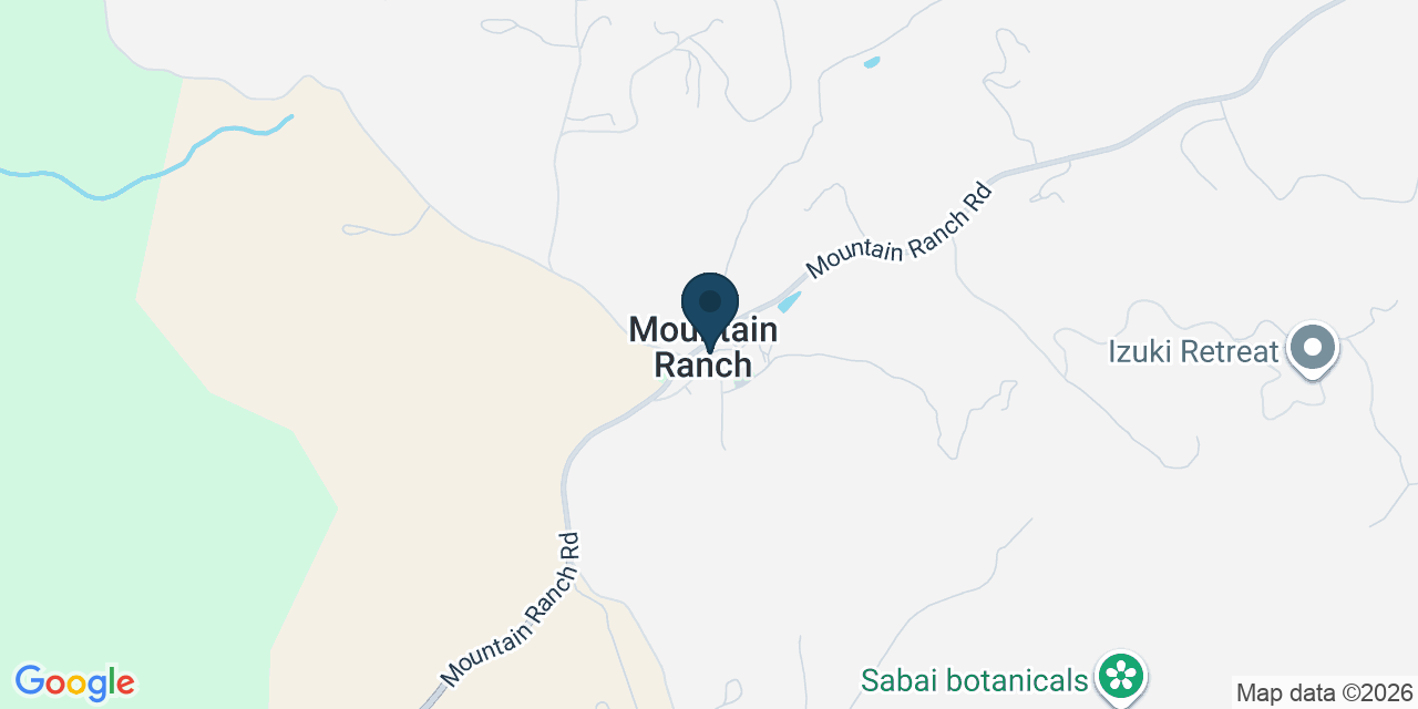 Map showing Mountain Ranch, Calaveras County, CA