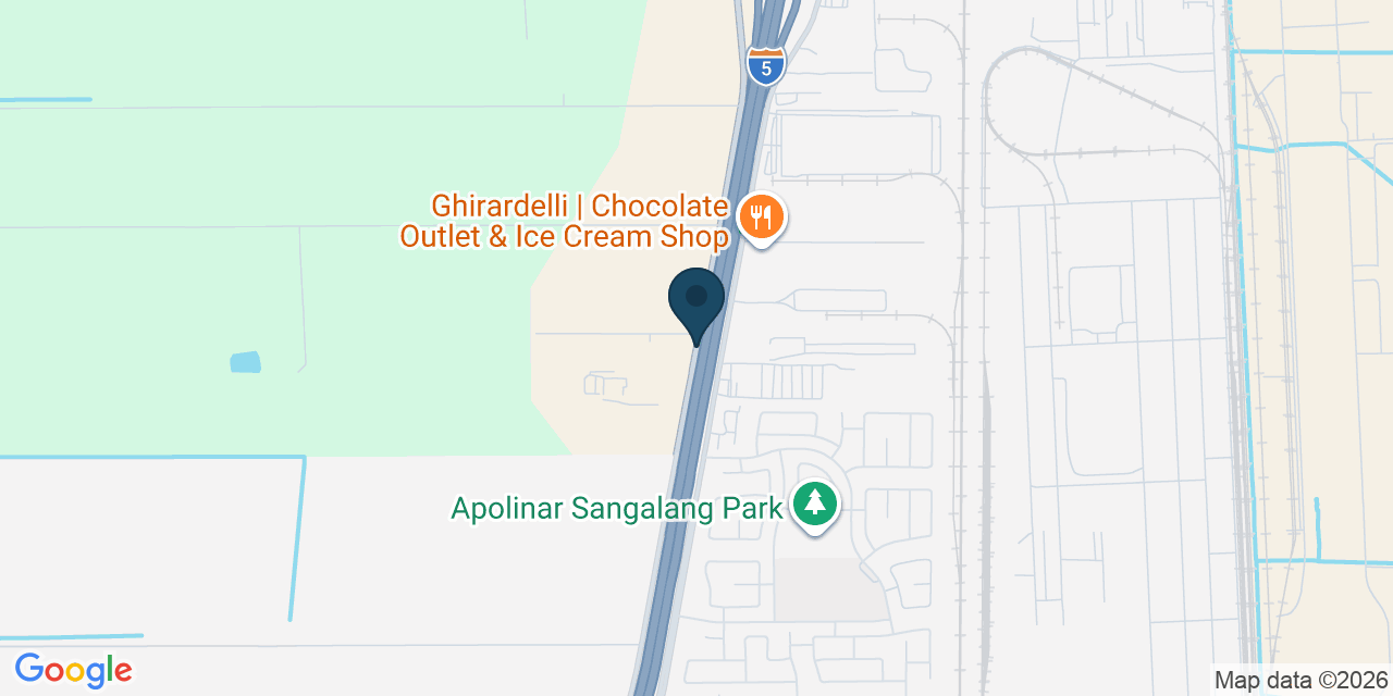 Map showing San Joaquin County, CA