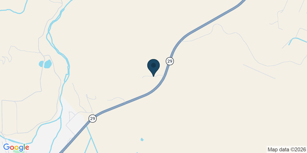 Map showing Lake County, CA