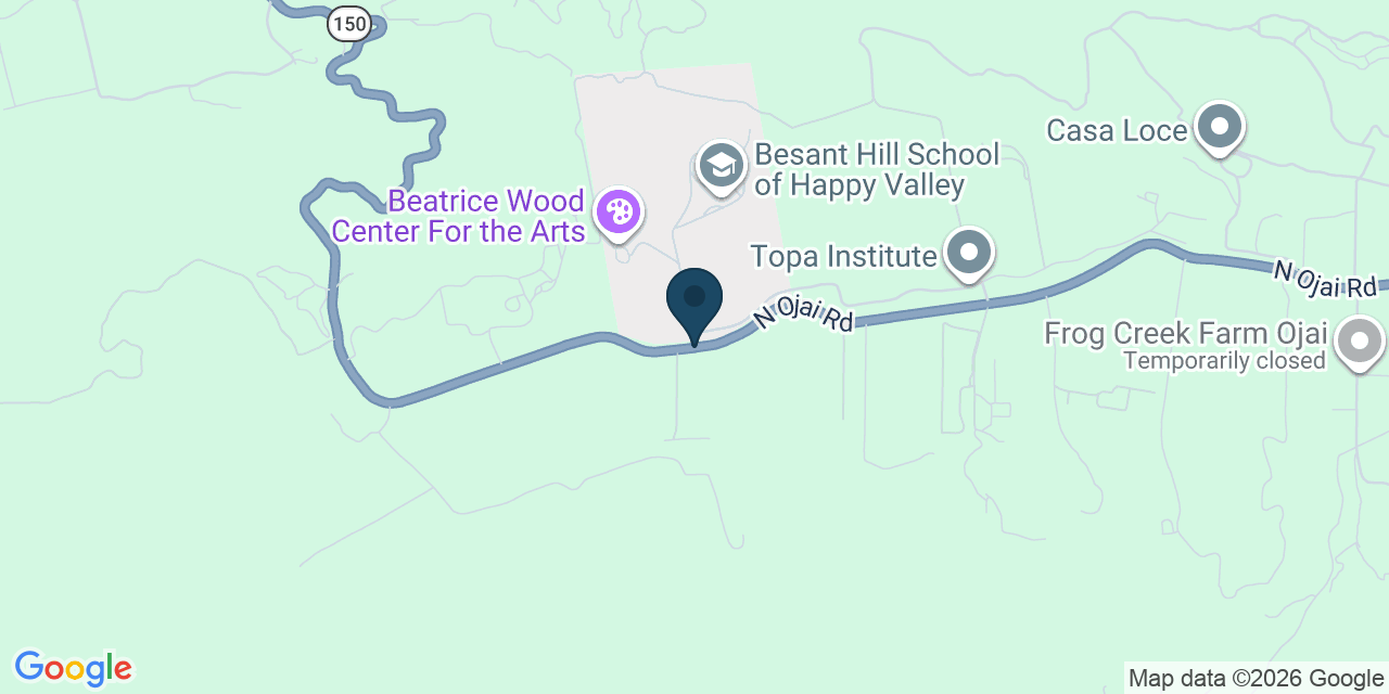 Map showing Ventura County, CA