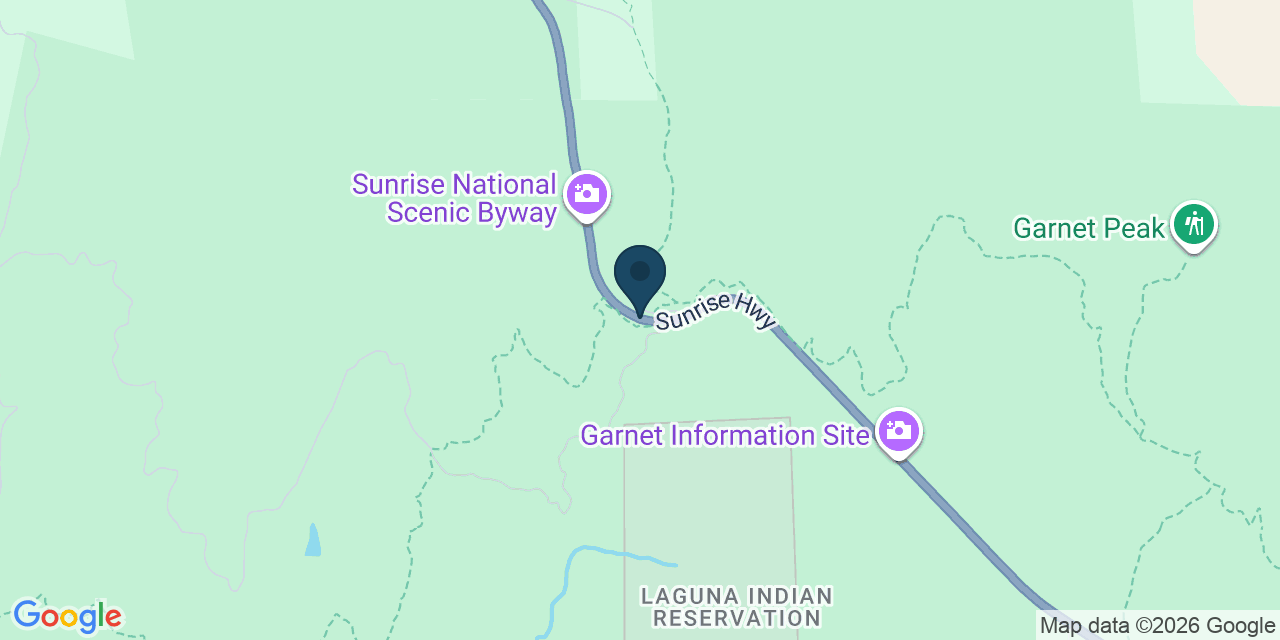 Map showing San Diego County, CA