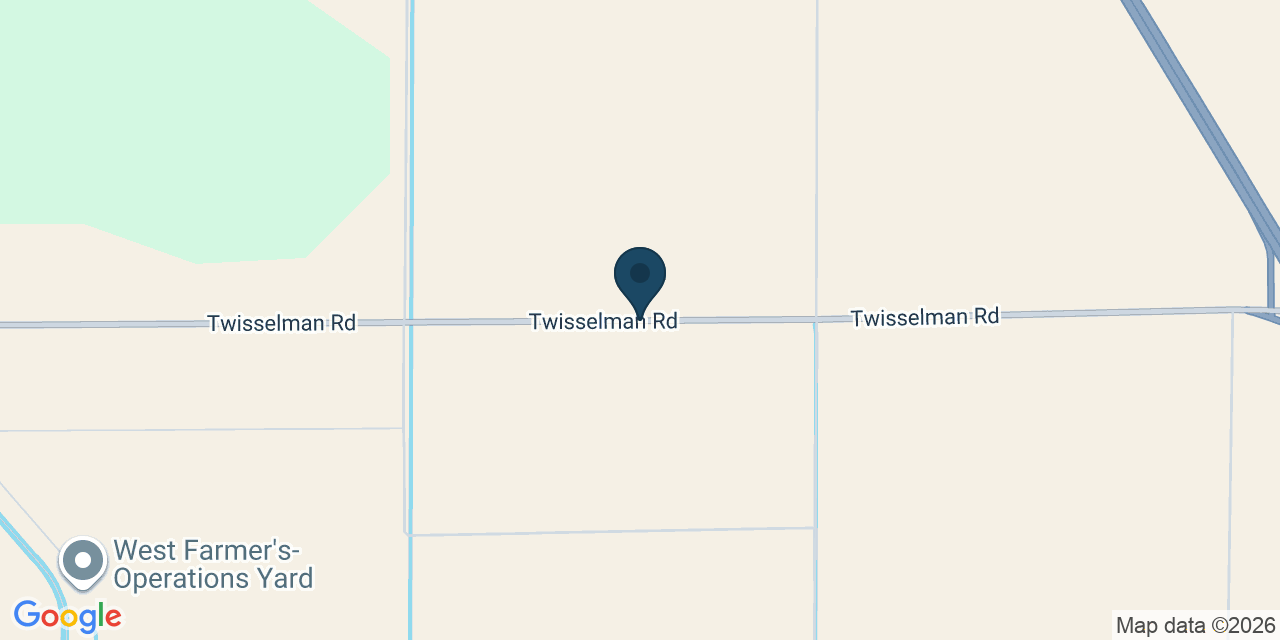 Map showing Lost Hills, Kern County, CA