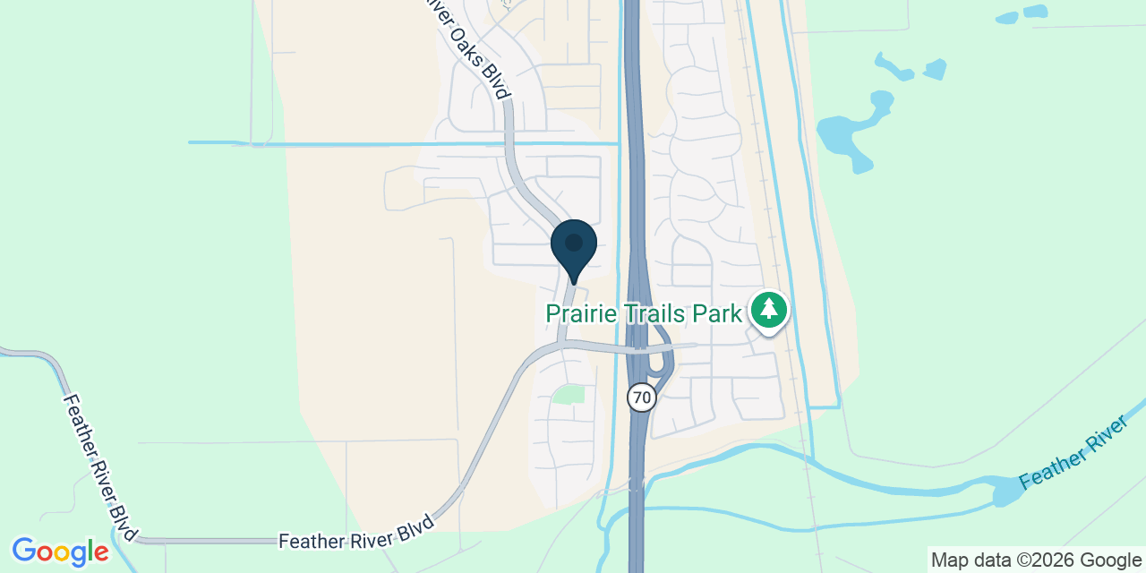 Map showing Plumas Lake, Yuba County, CA