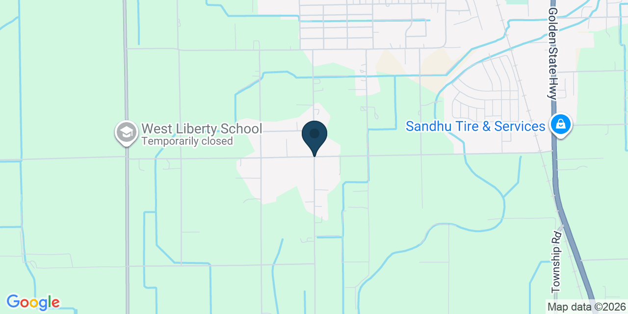 Map showing Butte County, CA