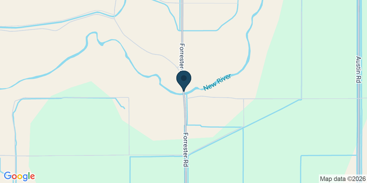 Map showing Imperial County, CA