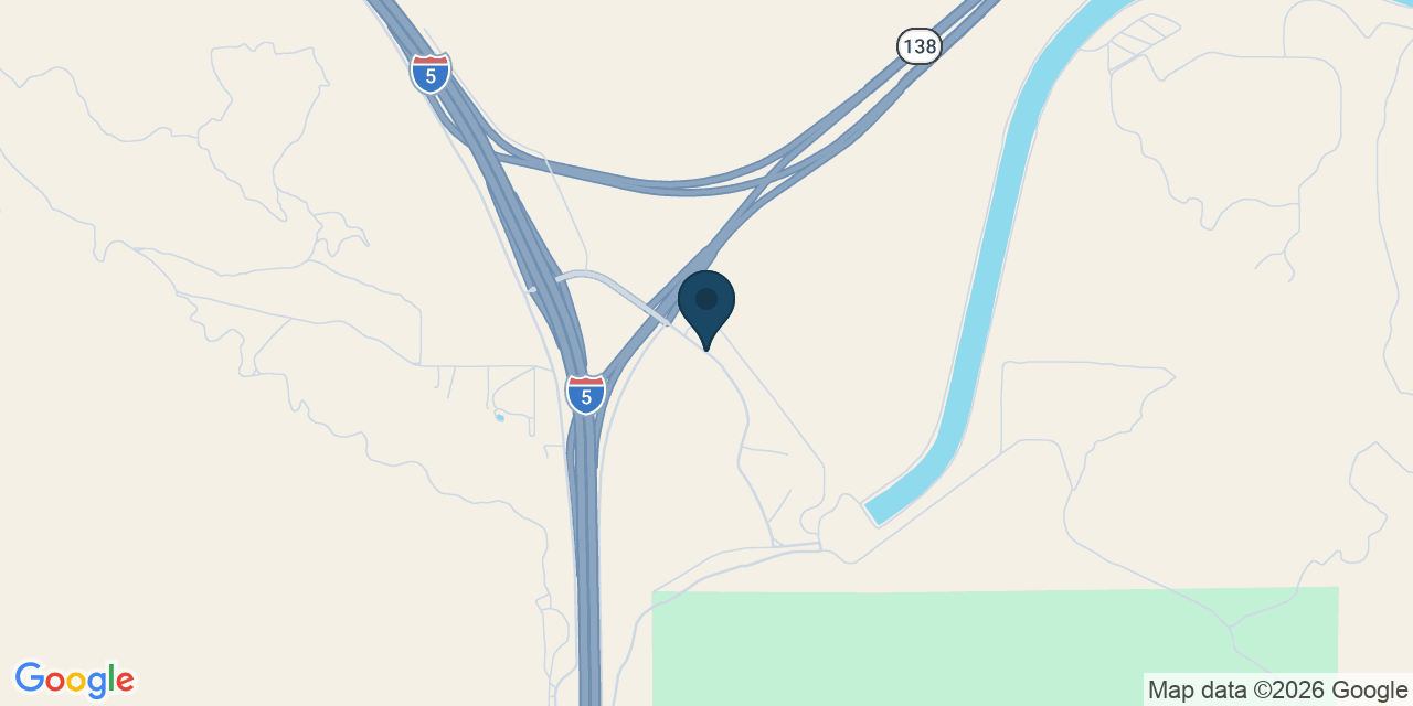 Map showing Los Angeles County, CA