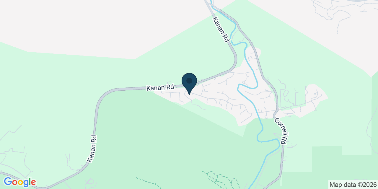 Map showing Agoura Hills, Los Angeles County, CA