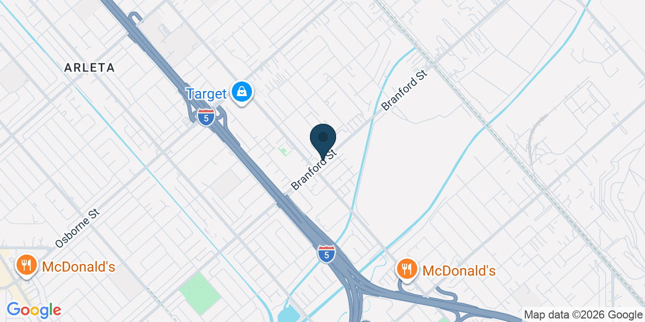 Map showing Los Angeles, Los Angeles County, CA