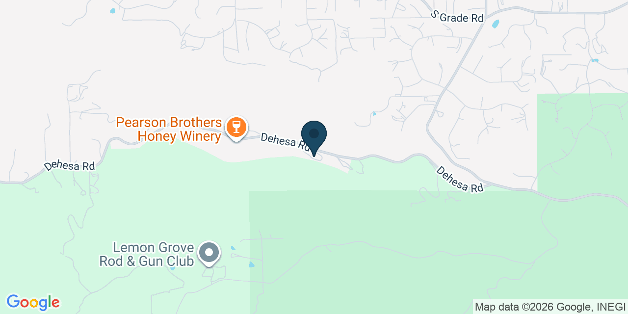 Map showing Alpine, San Diego County, CA