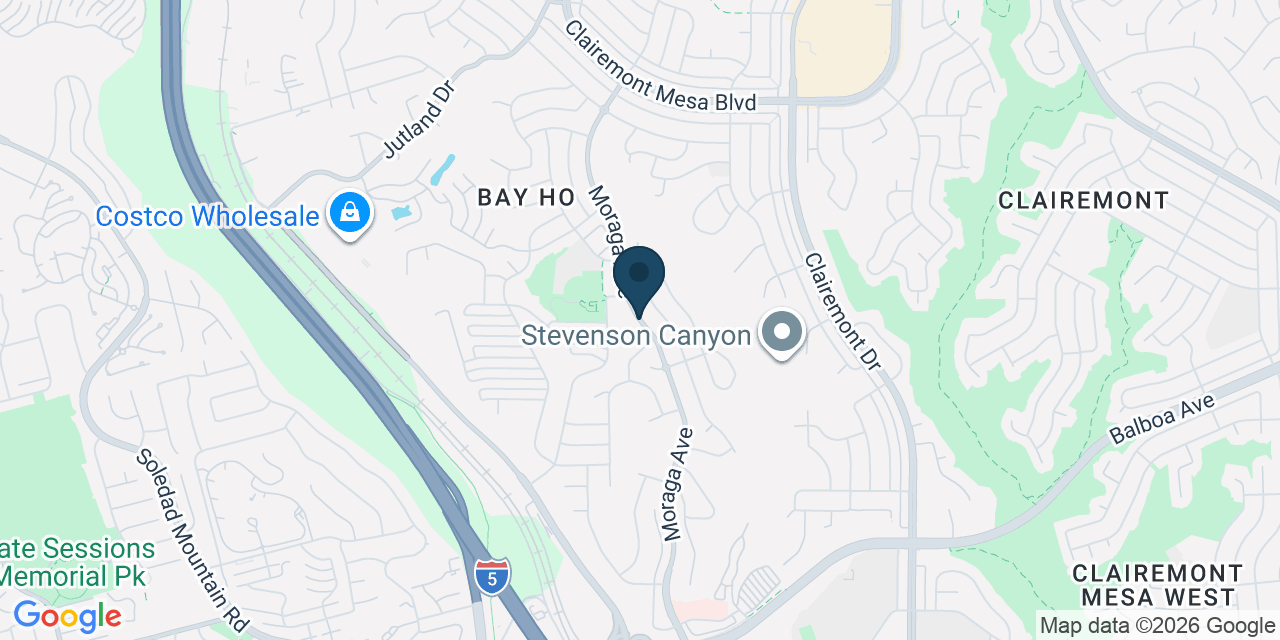 Map showing San Diego, San Diego County, CA