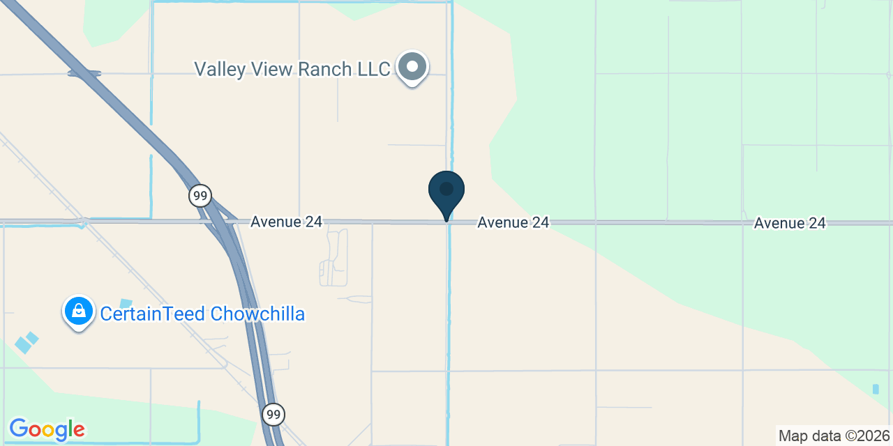 Map showing Fairmead, Madera County, CA