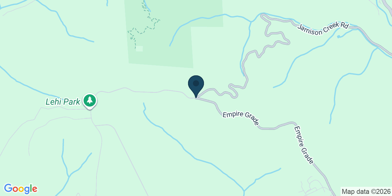 Map showing Santa Cruz County, CA
