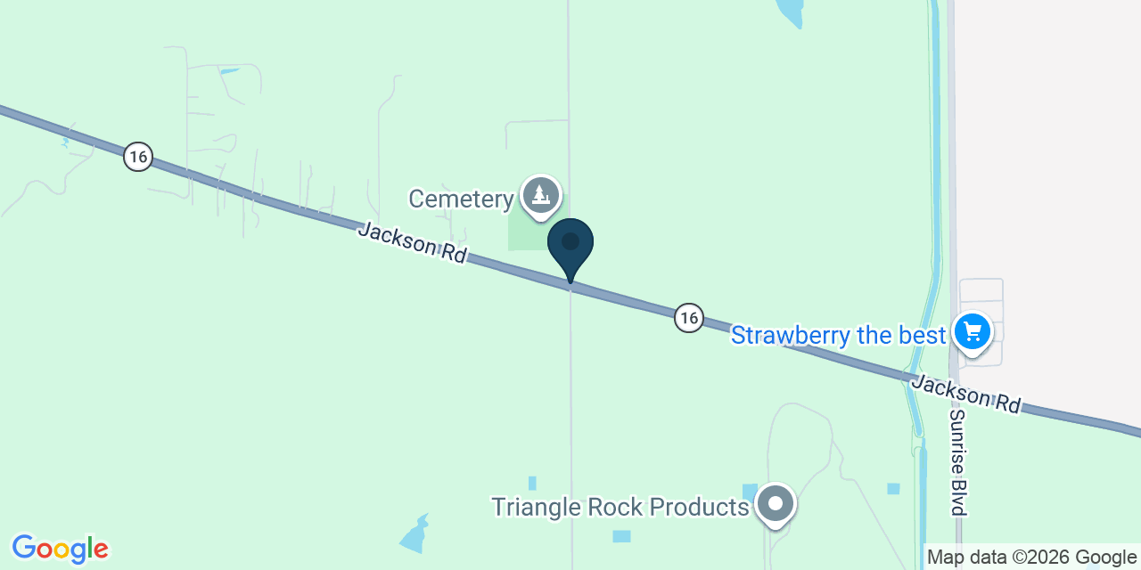 Map showing Sacramento County, CA
