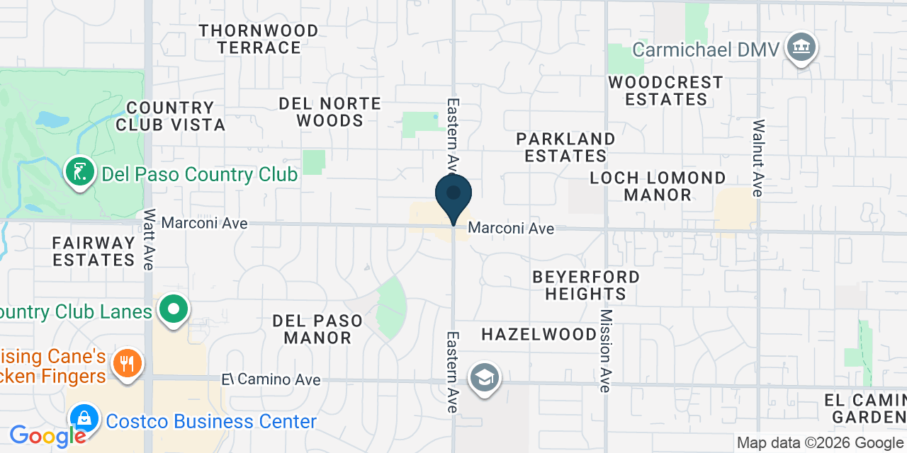 Map showing Arden-Arcade, Sacramento County, CA