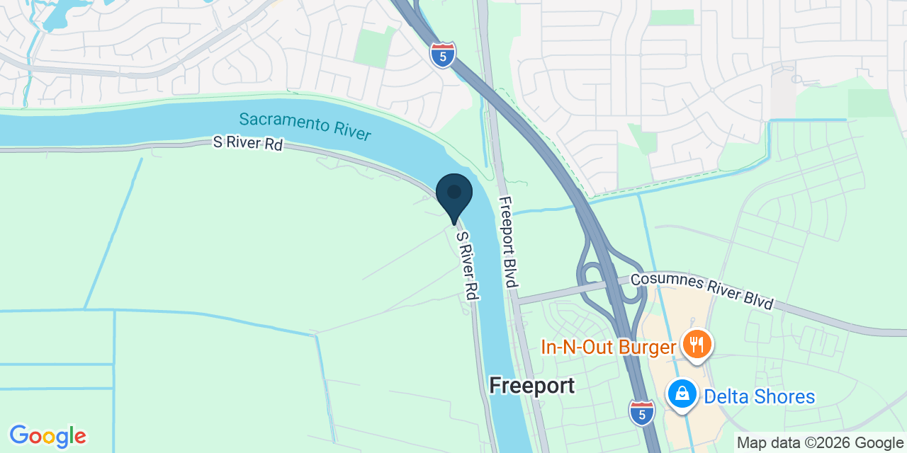 Map showing Clarksburg, Yolo County, CA