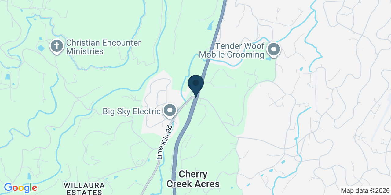 Map showing Nevada County, CA