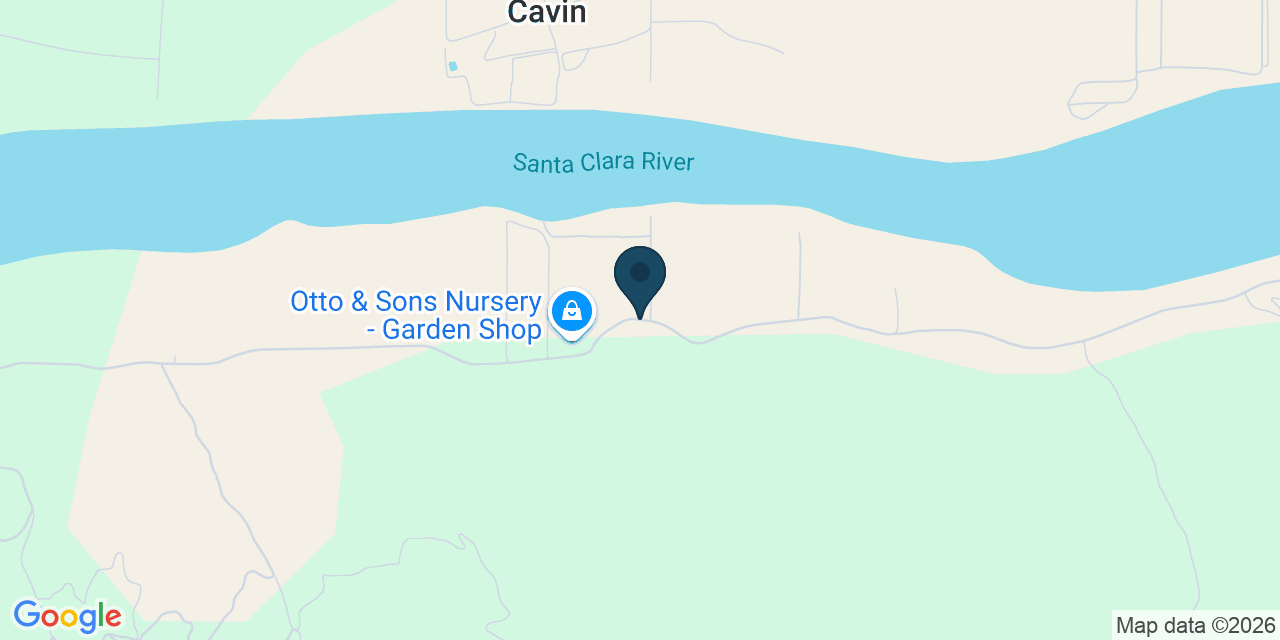Map showing Ventura County, CA