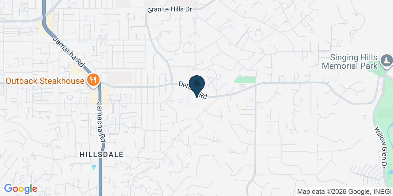 Map showing El Cajon, San Diego County, CA