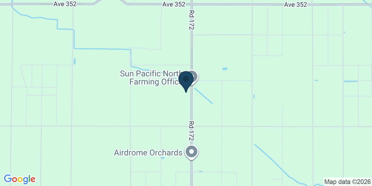 Map showing Visalia, Tulare County, CA