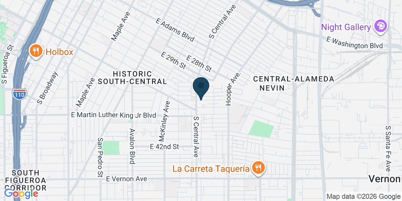 Map showing Los Angeles, Los Angeles County, CA