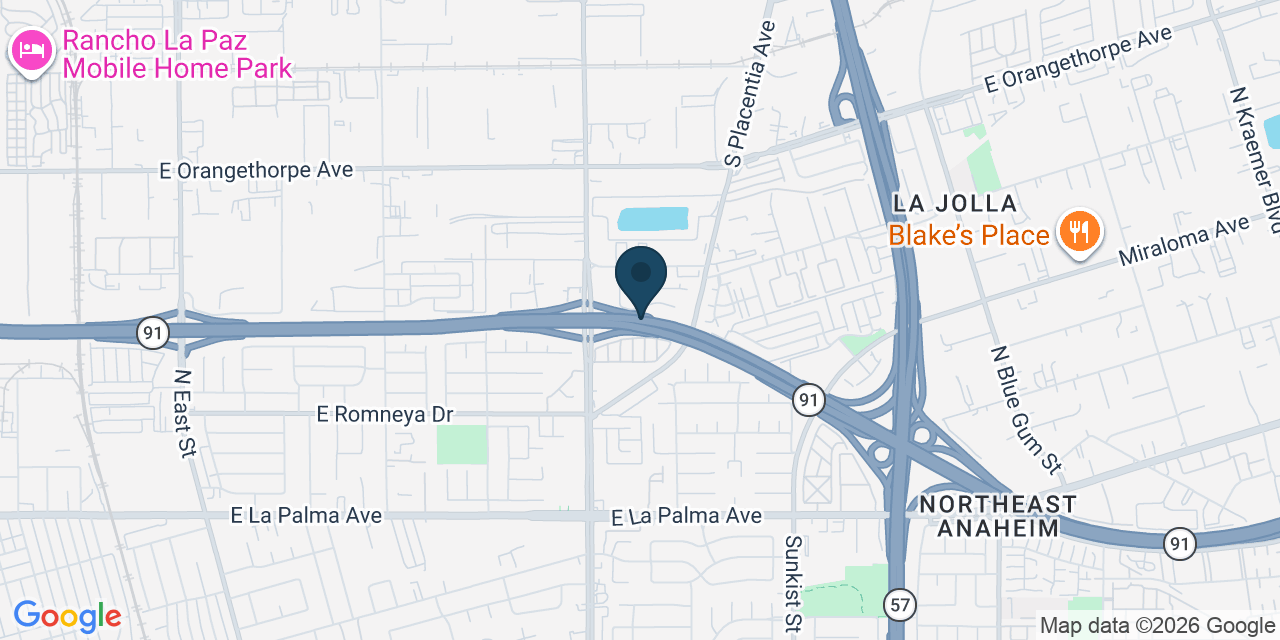 Map showing California