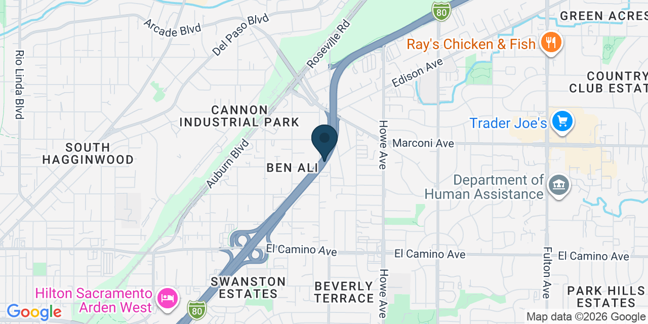 Map showing Sacramento, Sacramento County, CA