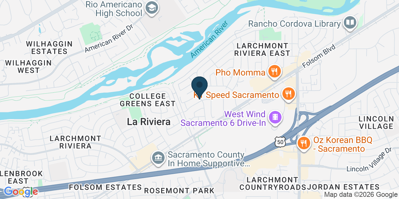 Map showing Sacramento, Sacramento County, CA