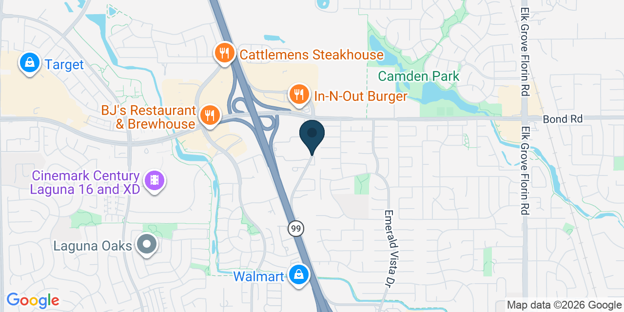 Map showing Sacramento County, CA