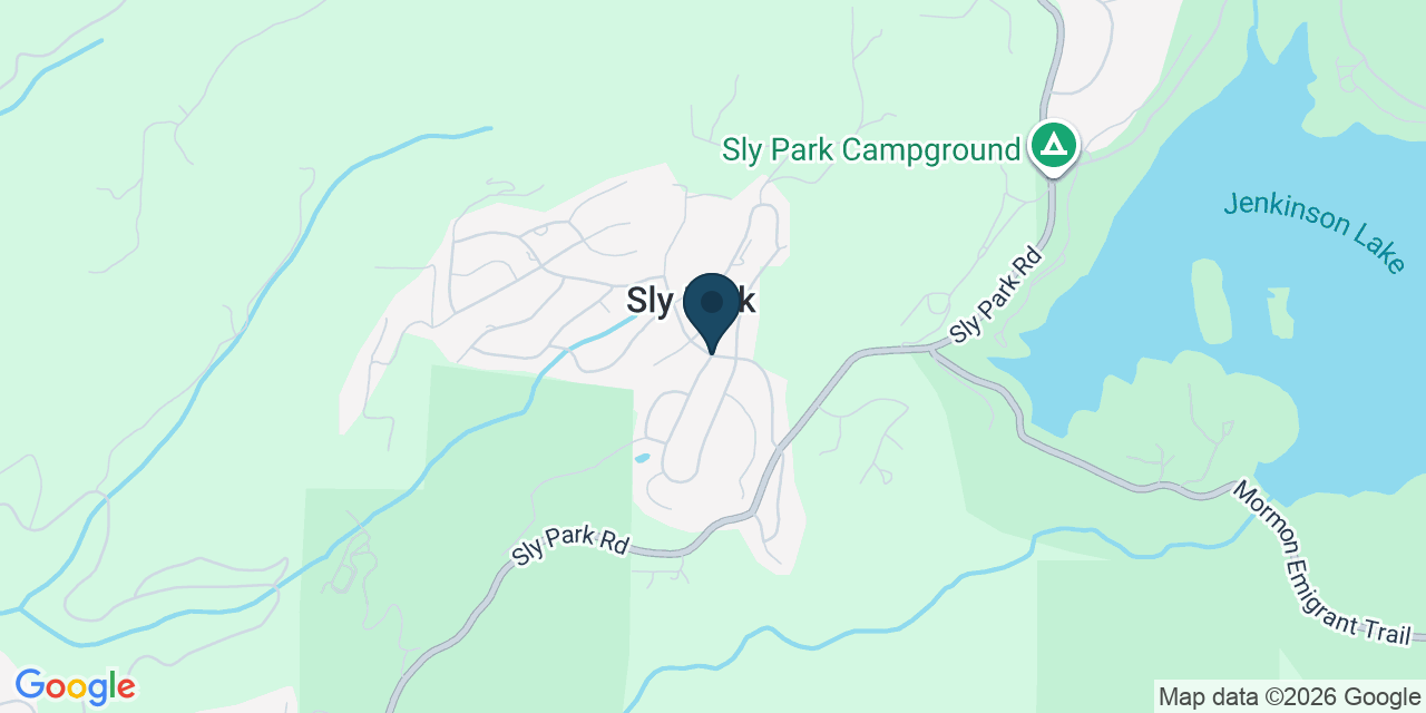 Map showing El Dorado County, CA