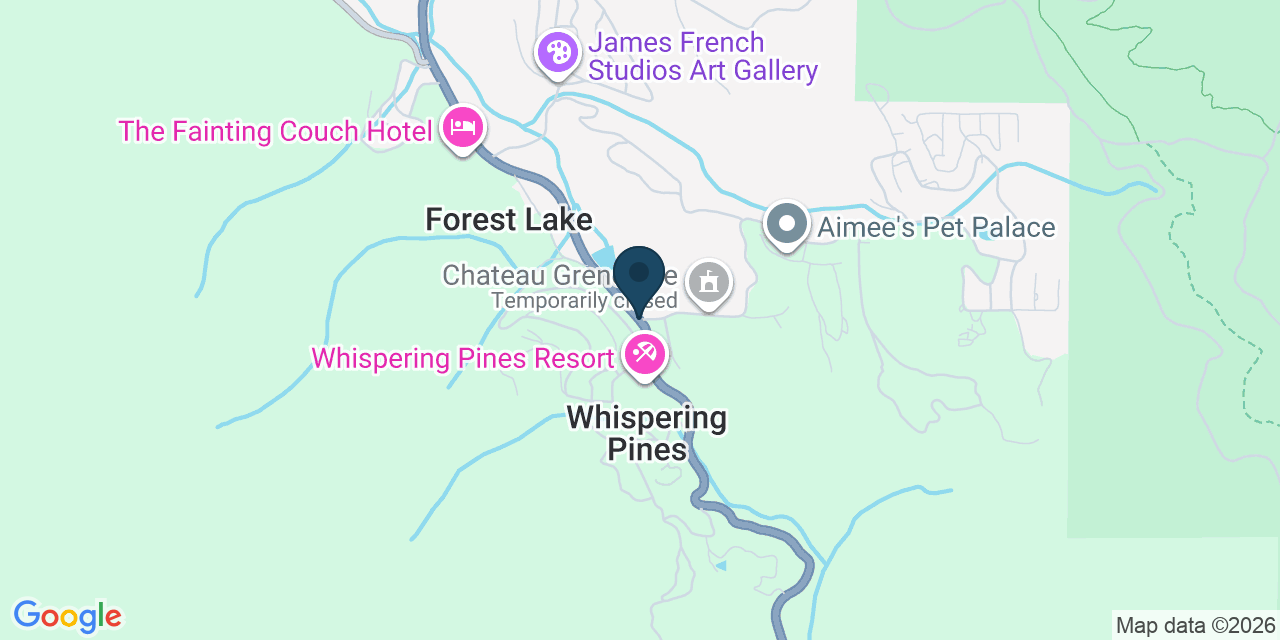Map showing Lake County, CA