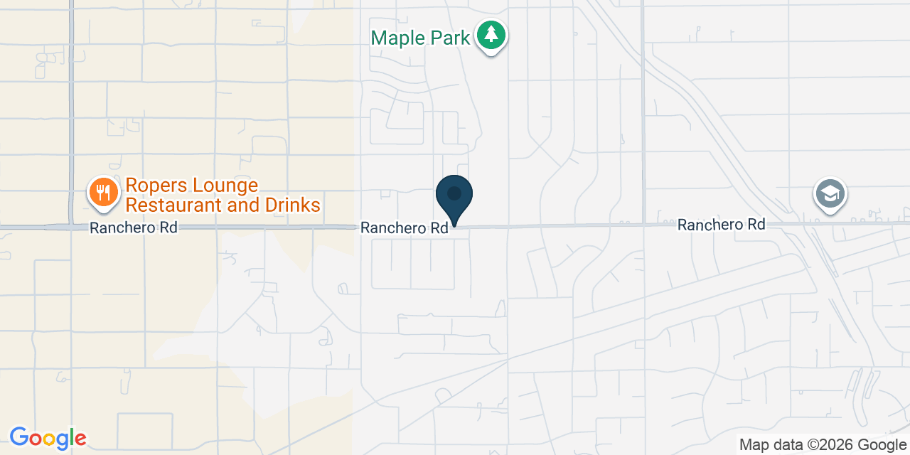 Map showing San Bernardino County, CA
