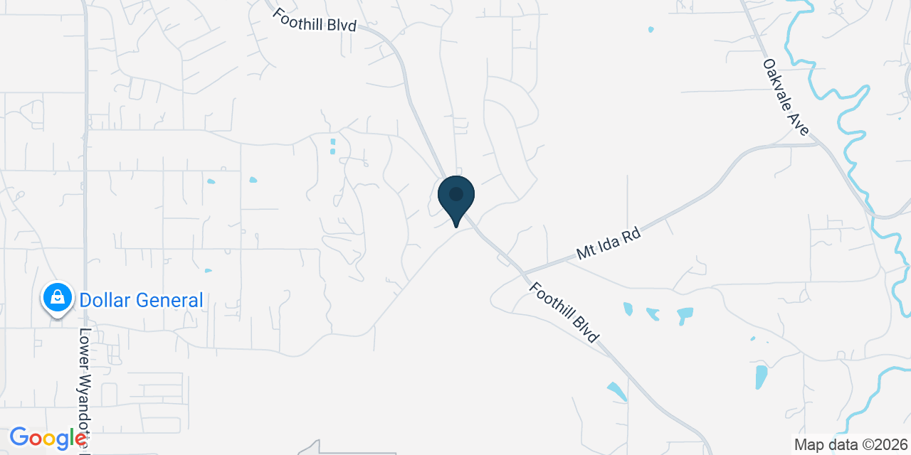 Map showing Oroville, Butte County, CA