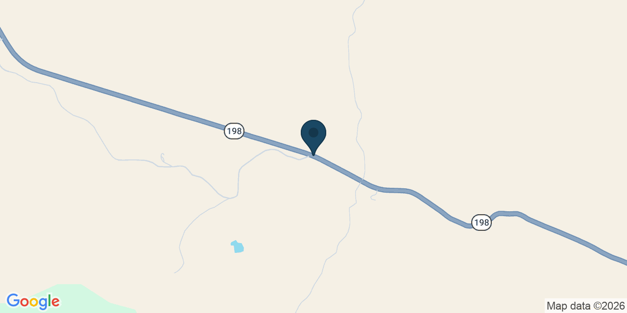 Map showing Coalinga, Fresno County, CA