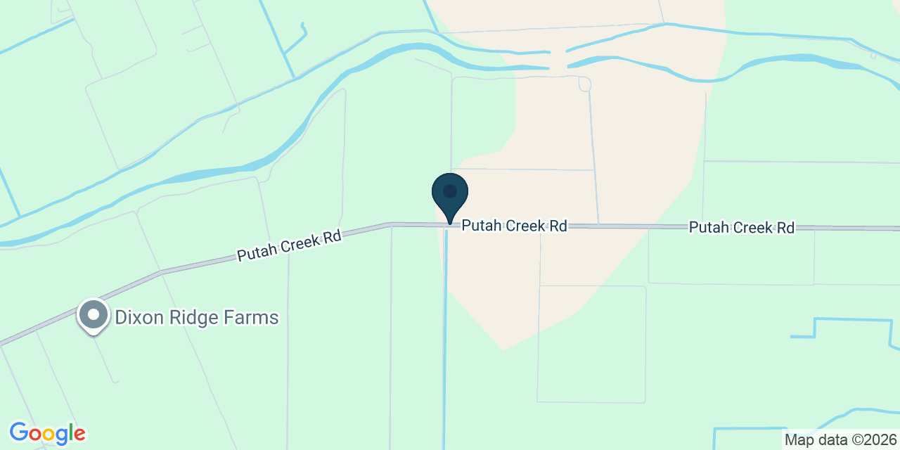 Map showing Solano County, CA
