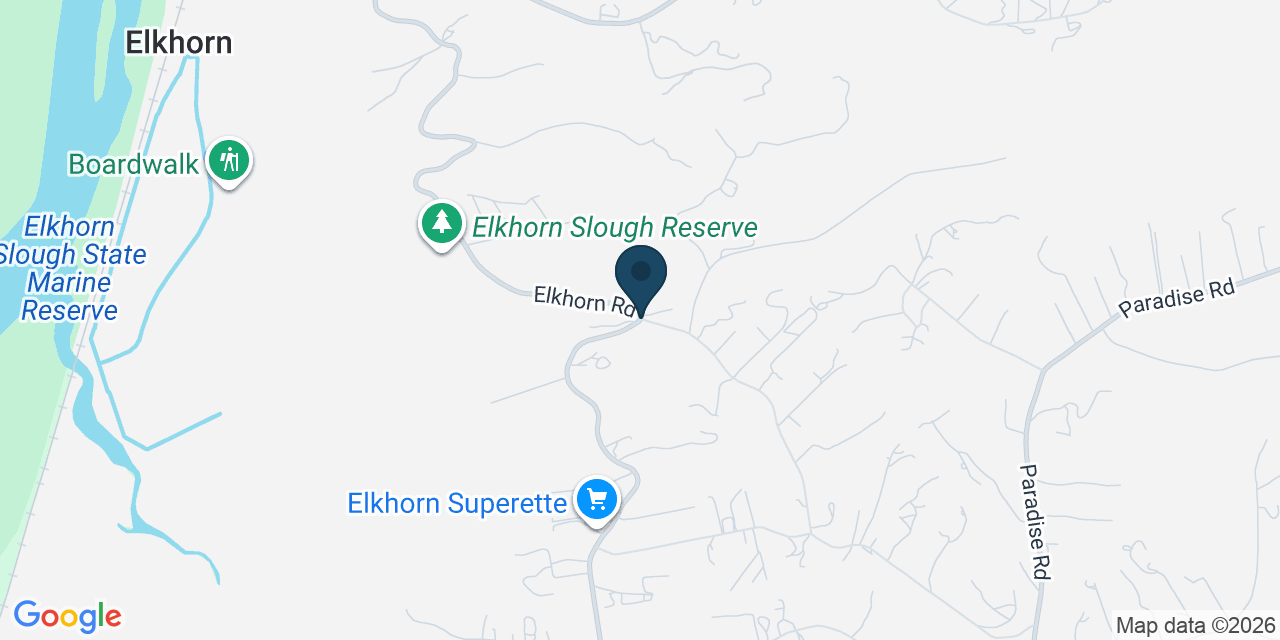 Map showing Elkhorn, Monterey County, CA