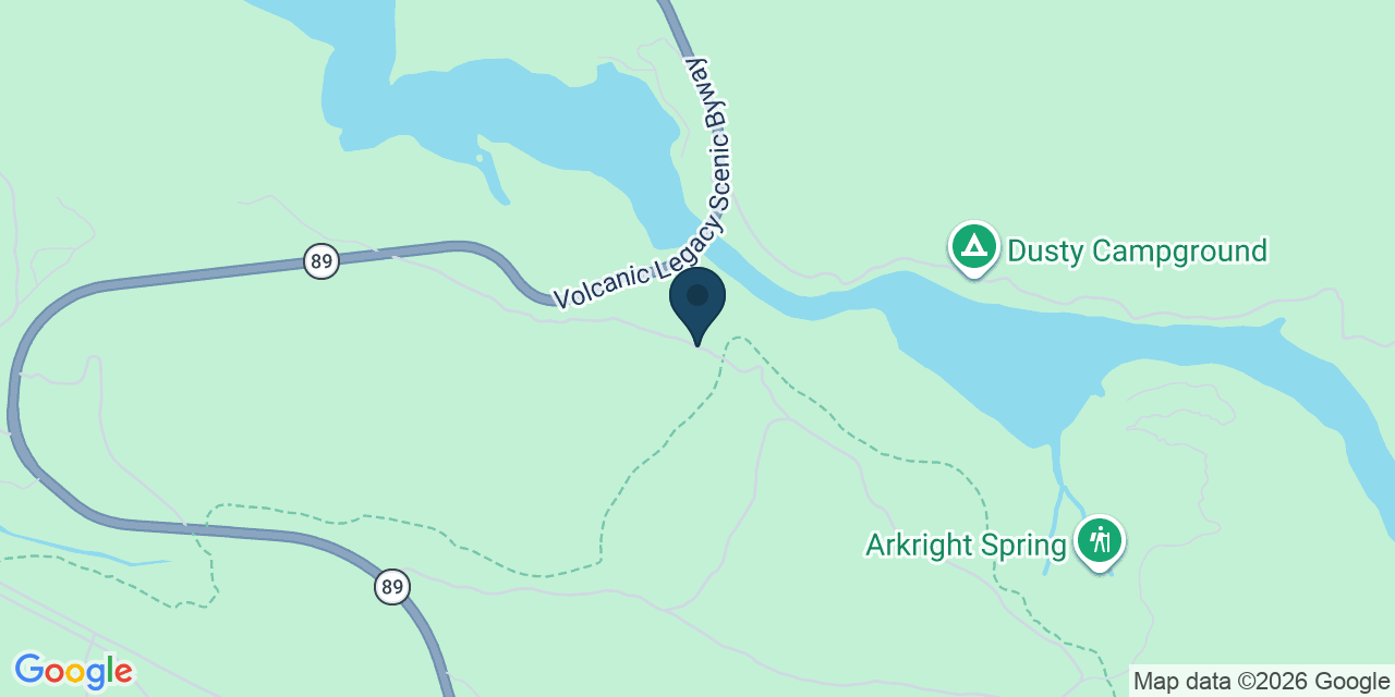 Map showing Shasta County, CA