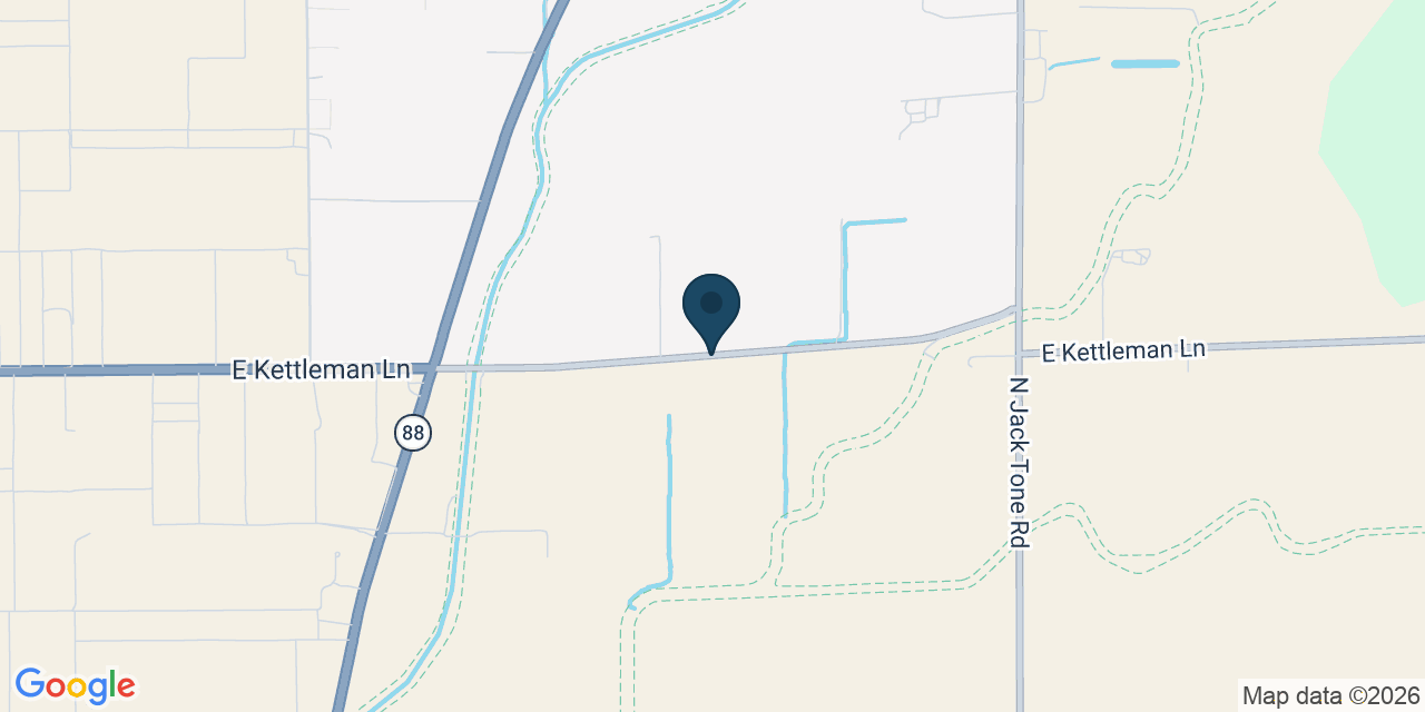 Map showing San Joaquin County, CA