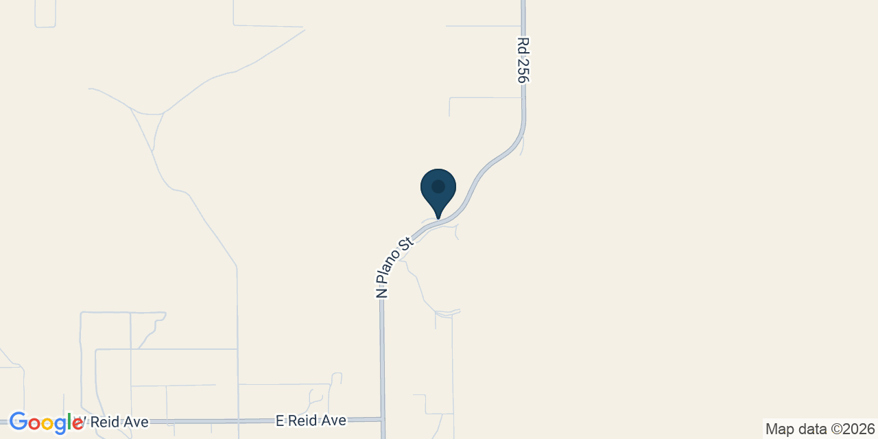 Map showing Porterville, Tulare County, CA