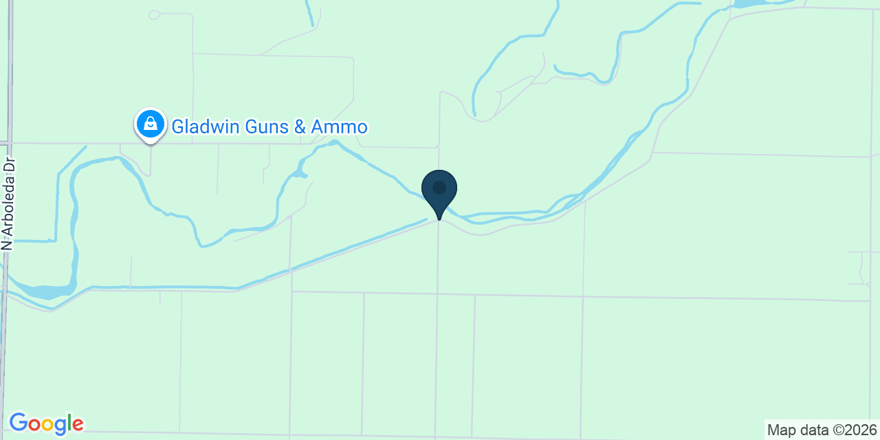 Map showing Merced County, CA
