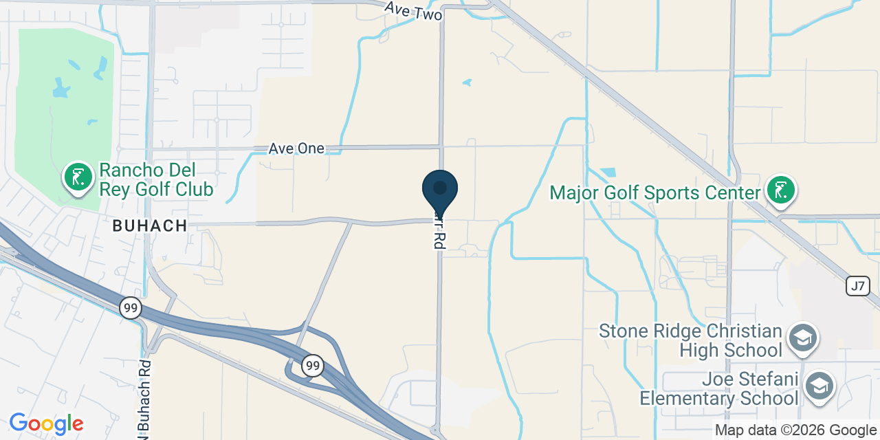 Map showing Merced County, CA