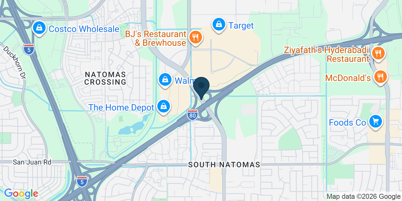 Map showing Sacramento, Sacramento County, CA