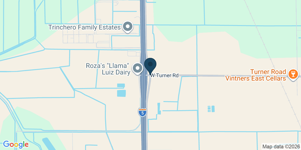 Map showing San Joaquin County, CA