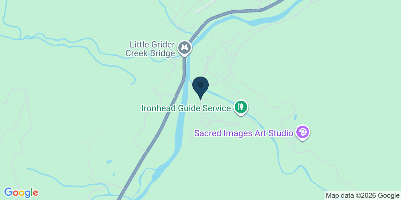 Map showing Happy Camp, Siskiyou County, CA