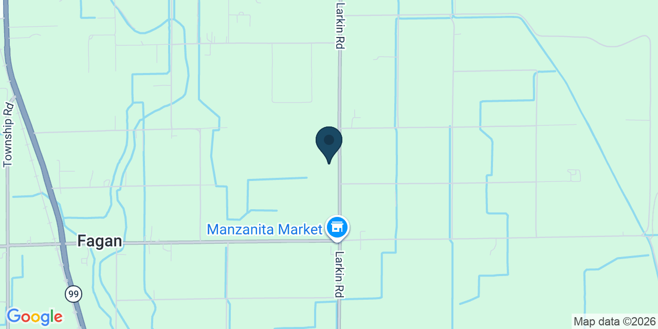 Map showing Gridley, Butte County, CA